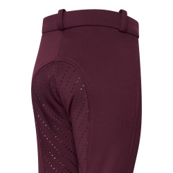 KIDS Pantalon d'équitation Easy Rider Joy Winter FullGrip Rose noire Bordeaux KIDS Pantalon d'équitation Easy Rider Joy Winter FullGrip Rose noire Bordeaux
