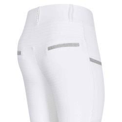 Legging d'équitation Imperial Riding Shiny Sparks FullGrip Blanc Legging d'équitation Imperial Riding Shiny Sparks FullGrip Blanc