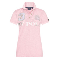 Polo shirt Favouritas EQ Mélange rose puissant