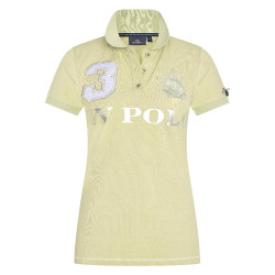 Polo shirt Favouritas EQ HV Polo Basilic Vert Polo shirt Favouritas EQ HV Polo Basilic Vert