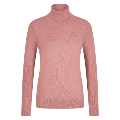 Pull à col roulé HV Polo Dorothy Fleur de rose