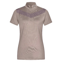 Shirt de compétition HV Polo Alexa Expresso Beige Shirt de compétition HV Polo Alexa Expresso Beige