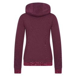 Sweat à capuche HV Polo Ariel Baie noire Bordeaux
