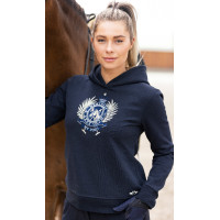 Sweat à capuche HV Polo Rosy Marine Bleu marine