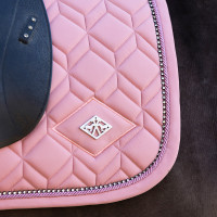 Tapis de selle HV Polo Classic GP Fleur de rose