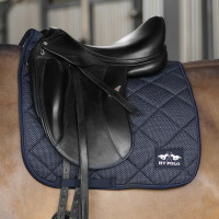 Tapis de selle HV Polo Morgana DR Marine Bleu marine Tapis de selle HV Polo Morgana DR Marine Bleu marine