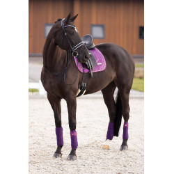 Tapis de selle Imperial Riding Sky DR Mûre Bordeaux