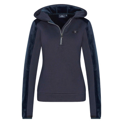 Tech sweat à capuche HV Polo Aurelia Marine