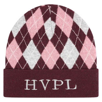 Bonnet HV Polo Argyle Baie noire