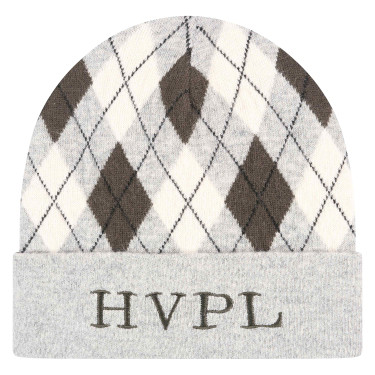 Bonnet HV Polo Argyle Gris chiné