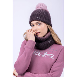 Écharpe tube HV Polo Yara Mauve / moka Écharpe tube HV Polo Yara Mauve / moka