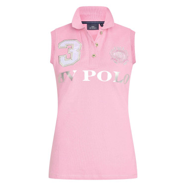 Polo shirt Favouritas sans manches Rose Sauvage