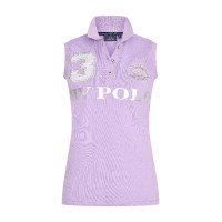 Polo shirt Favouritas sans manches Rose Sauvage