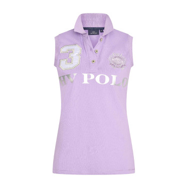 Polo shirt Favouritas sans manches Violet