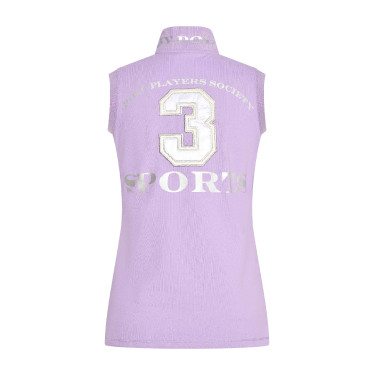 Polo shirt Favouritas sans manches Violet
