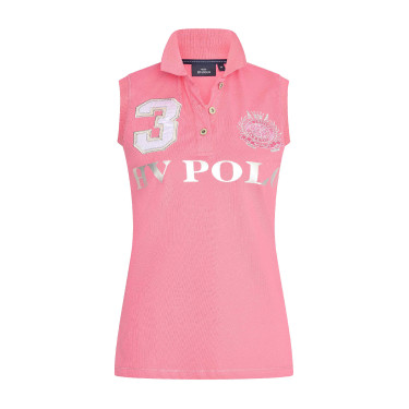Polo shirt Favouritas sans manches Rose puissant