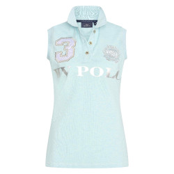 Polo shirt Favouritas sans manches HV Polo Tiffany mélangé Bleu Polo shirt Favouritas sans manches HV Polo Tiffany mélangé Bleu
