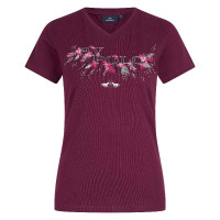 T-shirt HV Polo Jackie Baie noire Bordeaux
