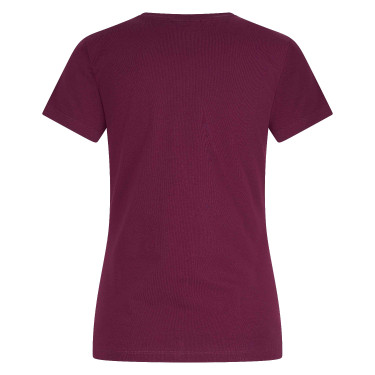 T-shirt HV Polo Jackie Baie noire Bordeaux