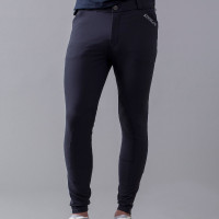 Pantalon Kingsland KLkeenan d'équitation à basanes homme Marine Bleu marine
