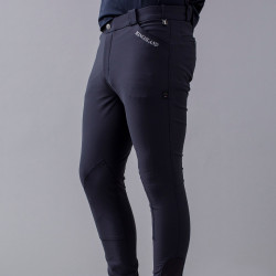 Pantalon Kingsland KLkeenan d'équitation à basanes homme Marine Bleu marine