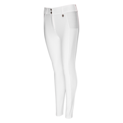 Pantalon Kingsland KLkaya d'équitation à basanes Blanc