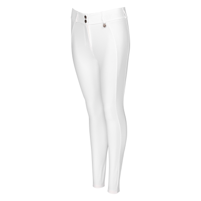 Pantalon Kingsland KLkaya d'équitation fond intégral Blanc