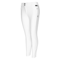 Pantalon Kingsland KLkadi d’équitation full grip femme Blanc