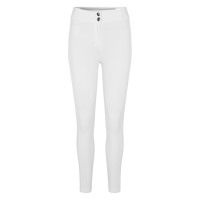 Pantalon Kingsland KLkaysa d’équitation full grip fille Blanc