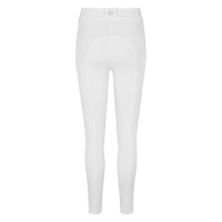 Pantalon Kingsland KLkaysa d’équitation full grip fille Blanc
