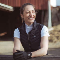 Doudoune Kingsland Classic sans manches Hybride femme Noir