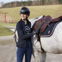Veste Kingsland KLhindy d’entraînement légère femme Denim délavé bleu
