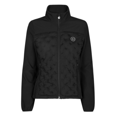 Veste Kingsland KLholley matelassée femme Noir