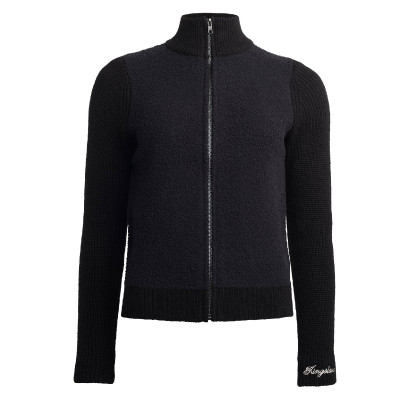 Cardigan Kingsland Anaiah zippé femme Noir