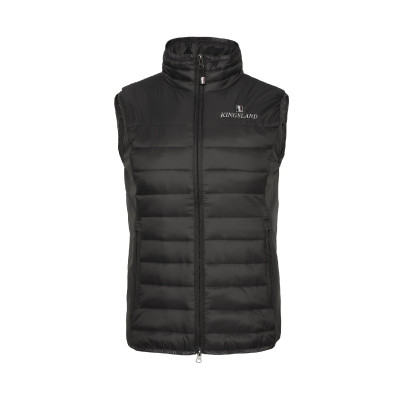 Doudoune sans manches Kingsland Classic Limited Unisexe Encre noire verte
