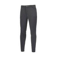Pantalon homme Kingsland Kolton grips genoux Gris à fines rayures