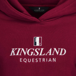 Sweat Kingsland Classic Unisexe Bourgogne nouveau KL
