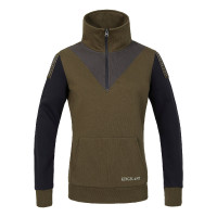Sweat Kingsland Ladies demi-zip Nuit des olives vertes