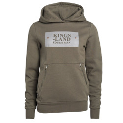 Sweat Kingsland Sebastian à capuche Unisexe Encre noire verte