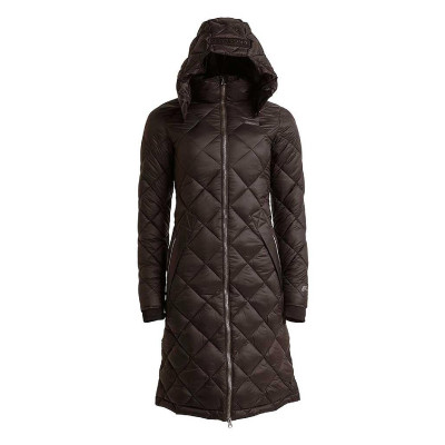 Manteau Kingsland KLalleigh d'équitation long et isolé Marron tarte au chocolat