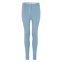 Pantalon Kingsland KLkaysa d’équitation full grip fille Denim délavé bleu
