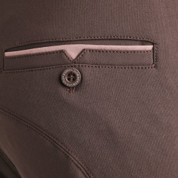 Pantalon Kingsland KLkenton d'équitation à basanes homme Café Noir Marron Pantalon Kingsland KLkenton d'équitation à basanes homme Café Noir Marron