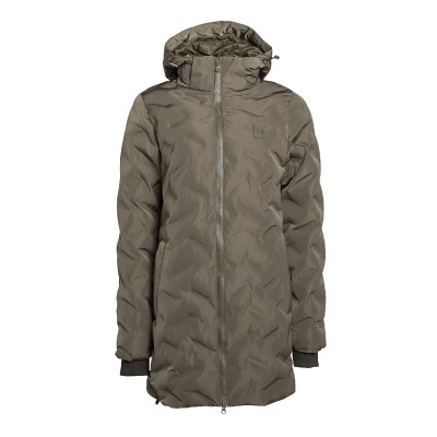 Parka Kingsland Sidra isolée femme Encre noire verte