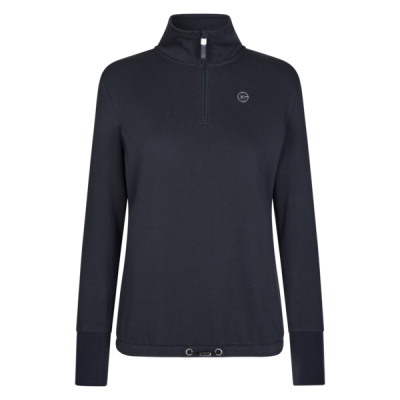 Sweat Kingsland KLhusna demi-zip femme Marine