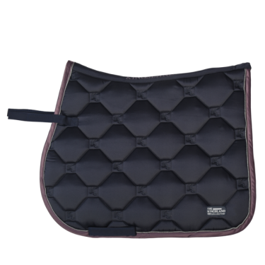 Tapis de selle Kingsland de saut d'obstacles en Satin Tapis de selle Kingsland de saut d'obstacles en Satin