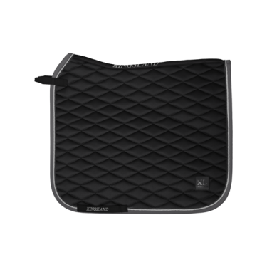 Tapis de selle Kingsland KLelin matelassé à losanges brodés Dressage Tapis de selle Kingsland KLelin matelassé à losanges brodés Dressage