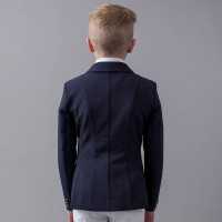 Veste de Concours Kingsland Classic Junior garçon Marine Bleu marine Veste de Concours Kingsland Classic Junior garçon Marine Bleu marine