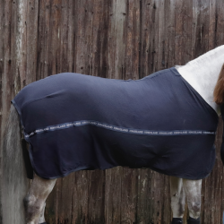 Couverture Kingsland KLhenley nid d’abeille Marine Bleu marine