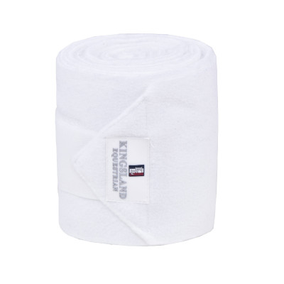 Bandes de Polo Kingsland Classic par 2 Blanc