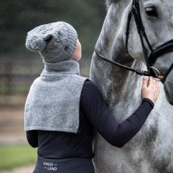 Bonnet Kingsland KLGenevieve en Tricot Gris foncé Bonnet Kingsland KLGenevieve en Tricot Gris foncé